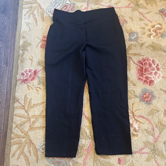 Old Navy Extra High-Waisted Stevie Straight Pants – Size Large – Black – EUC - Picture 5 of 10